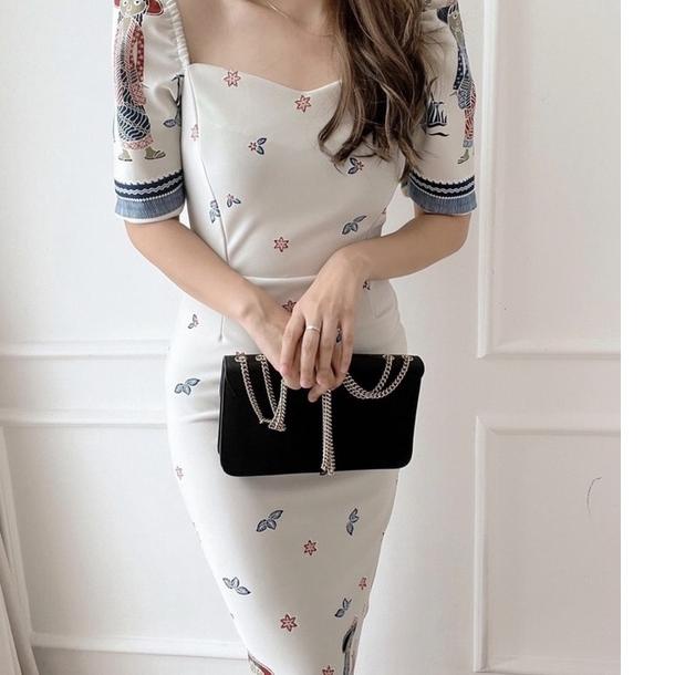 ↔✢❅ RERE BODYCONE EC 9016 / DRESS SIMPLE POLOS PREMIUM / DRESS BODYCONE PREMIUM / DRESS KOREA Ready 