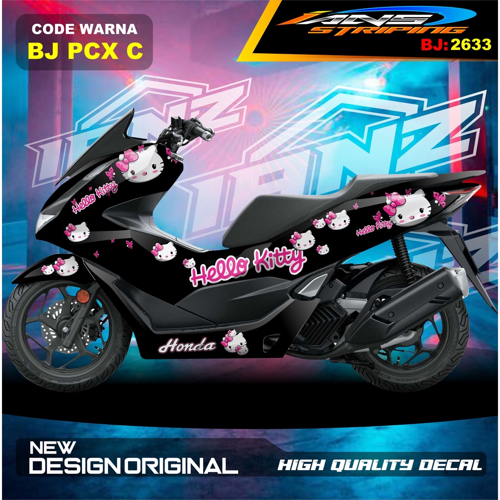 DECAL STIKER FULL BODY PCX 150 / DECAL STICKER MOTOR HONDA PCX 160 / STIKER FULL BODY PCX HIGH QUALITY / STIKER MOTOR