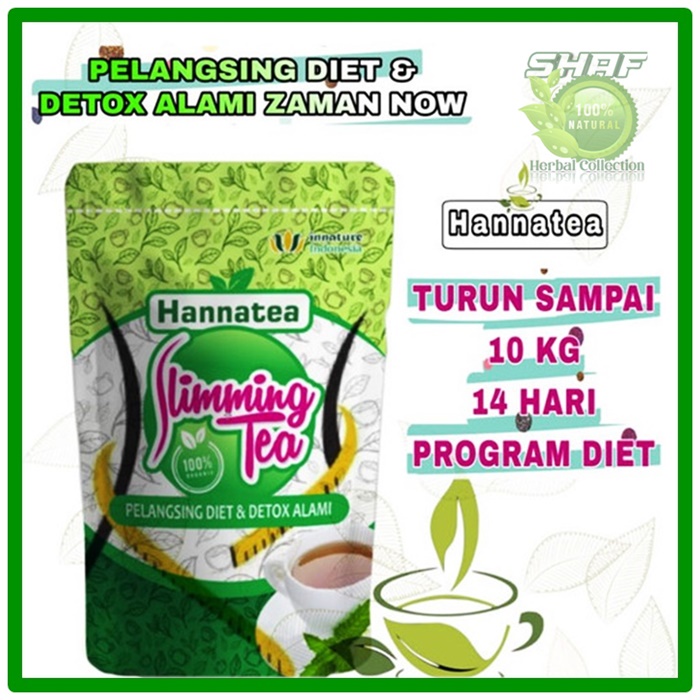 

Teh Pelangsing Herbal Peluntur Lemak SLIMMING TEA INNATURE Isi 30 Bag