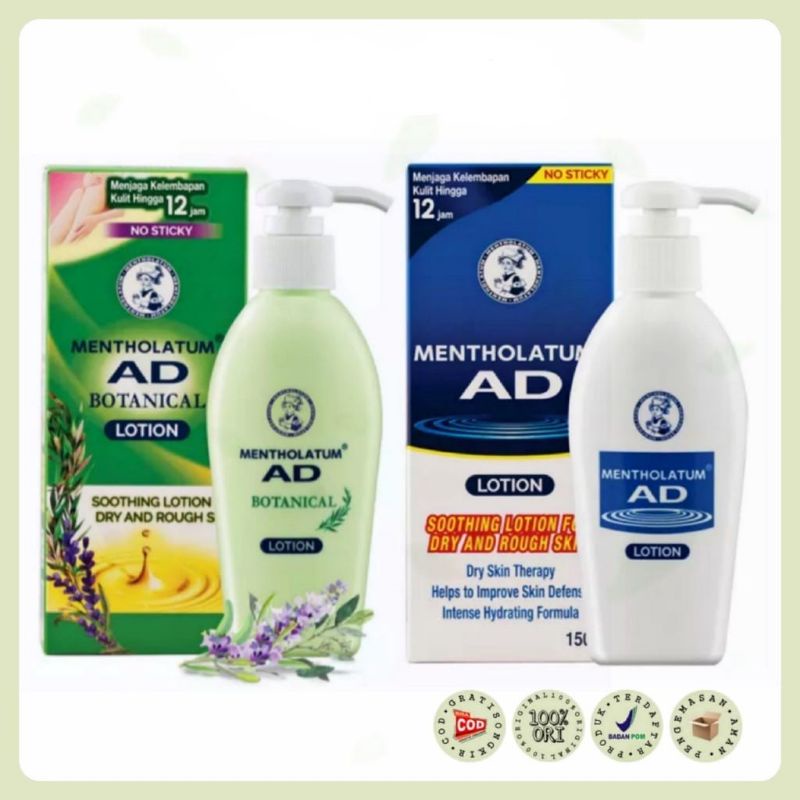 Mentholatum AD lotion | Mentholatum AD botanical lotion 150ml