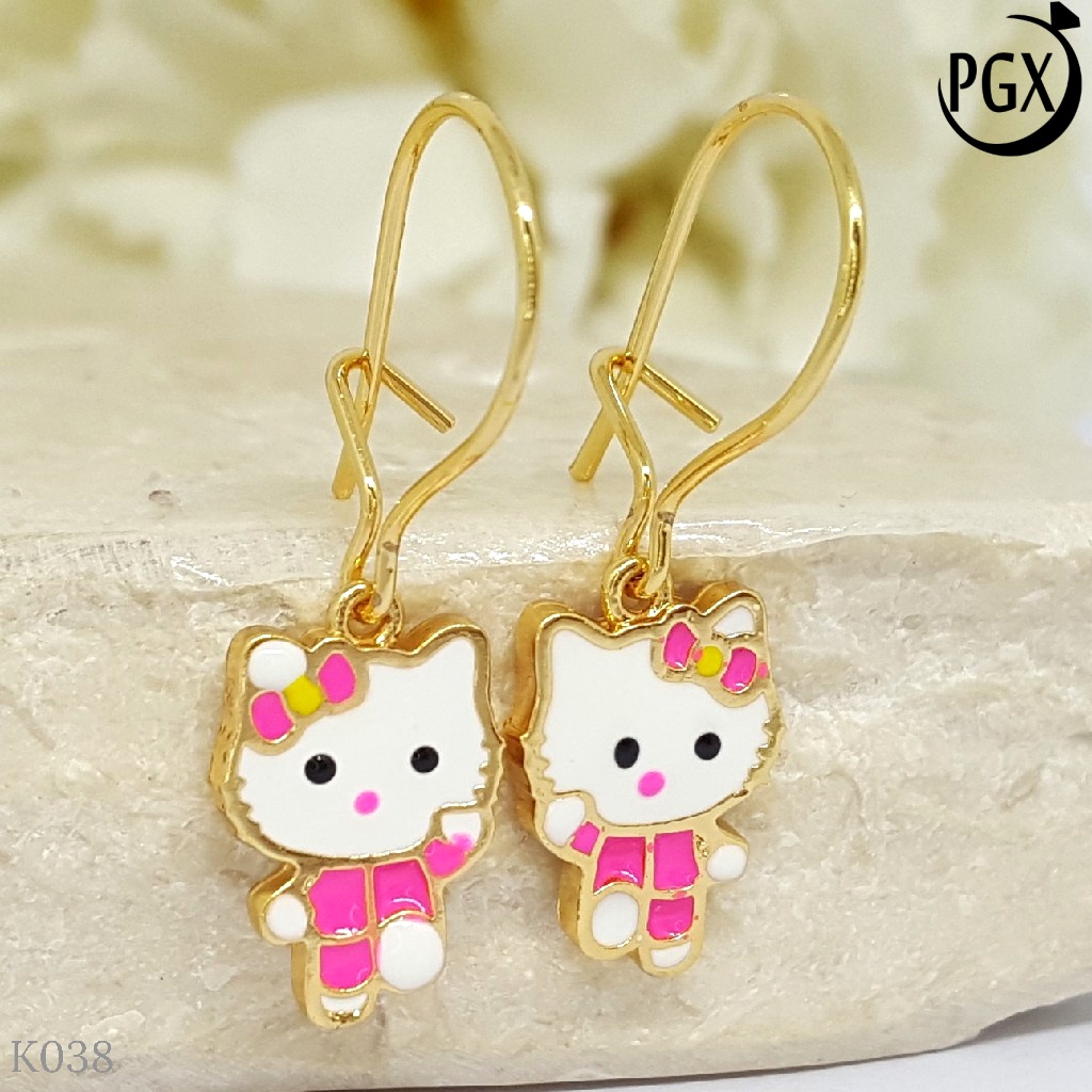 PGX Anting Anak Xuping Aksesoris Perhiasan Lapis Emas Premium - K038