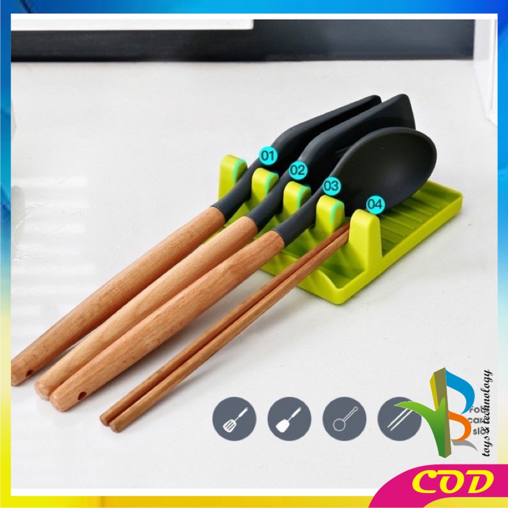 RB-C193 C237 Holder Spatula Rak Dapur Sendok Sumpit Tempat Tatakan Alat Masak Sutil / Tutup Panci