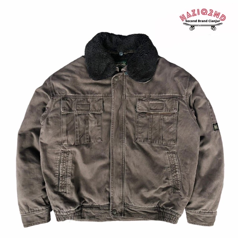 TRUCKER JAKET VINTAGE DENIM GRANCISCO SHERPA