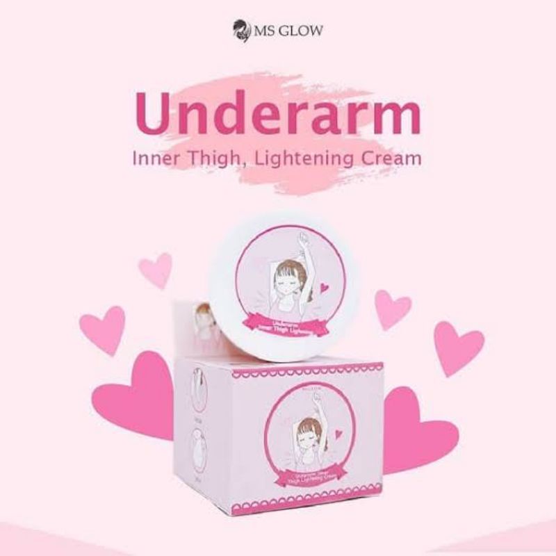 MS GLOW UNDERARM / LIPATAN KETIAK LIPATAN PAHA ORIGINAL