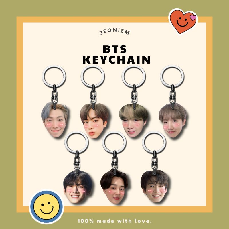 bts acrylic keychain