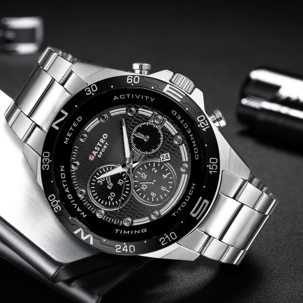 JAM TANGAN PREMIUM ANALOG GASTRO SPORT TANGGAL TRENDING