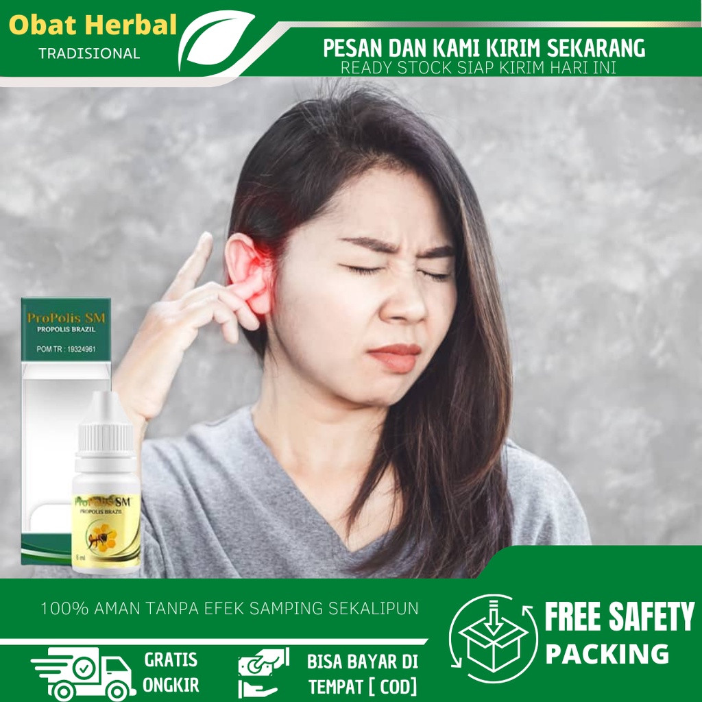 Obat Tetes Telinga Budeg, Obat Congek, Obat Telinga Curek, Obat Telinga Berair dan Bau, Telinga Bern