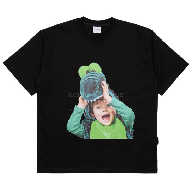 ADLV Baby Face Crocodile Doll Tee Black 100% Original