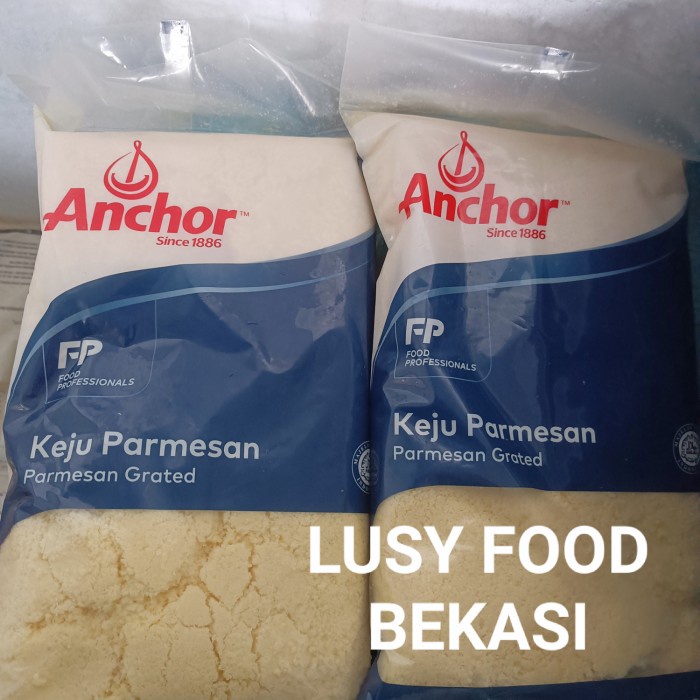 

T0P KEJU PARMESAN ANCHOR PARMESAN SHREDDED/PARUT HALAL NICE