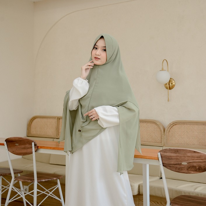 Naylatu Jilbab Hijab Khimar Bintang Medina Ceruty Babydoll Naylatu