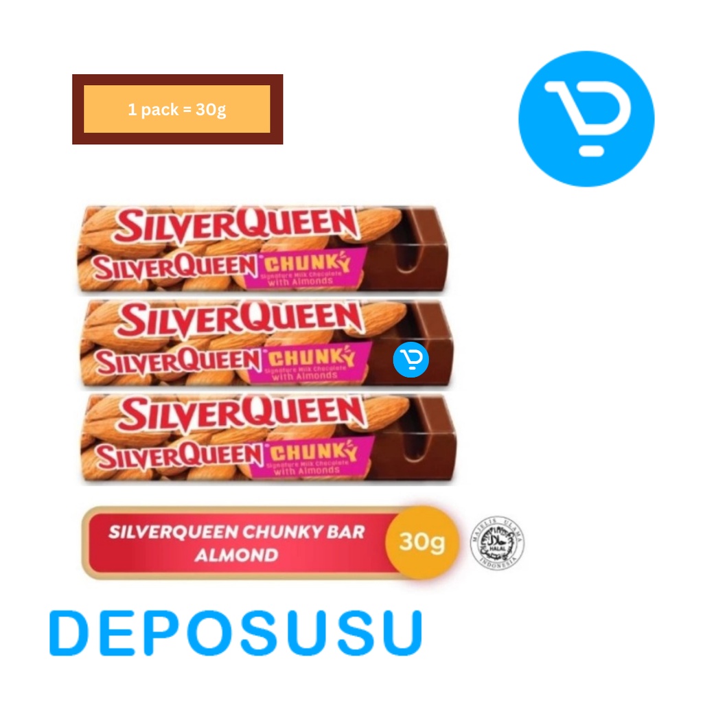 

SilverQueen Chunky Bar Coklat SIlver Queen Chungky Bar