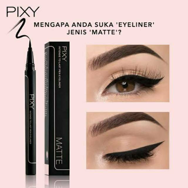 ★ BB ★ PIXY Intense to Last Pen Eyeliner 01 Natural Black