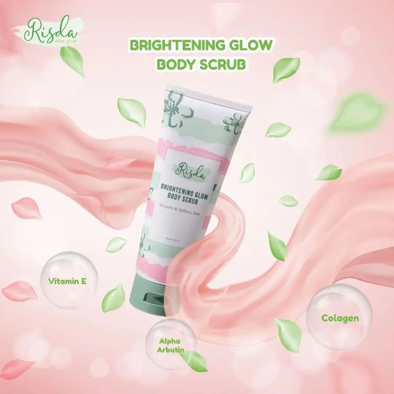 [RSD ORIGINAL] RISDA SKIN Brightening Glow / Coffe Body Scrub FREE GIFT MENARIK