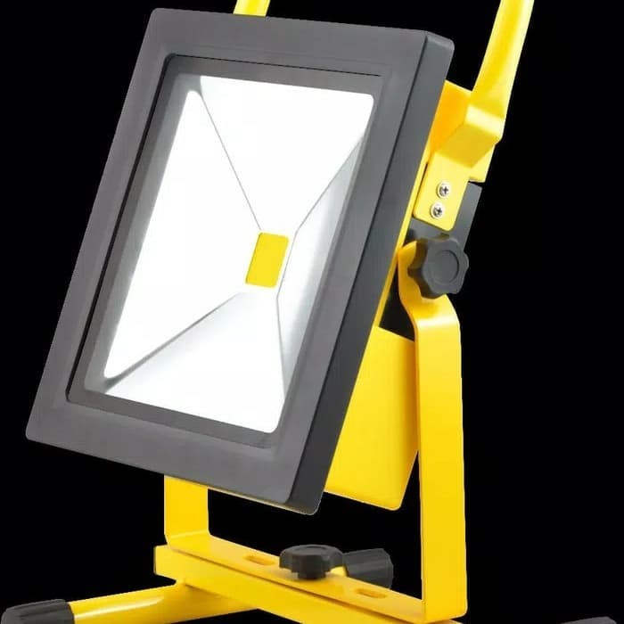 lampu sorot emergency led 20 watt / 20 watt recharngable