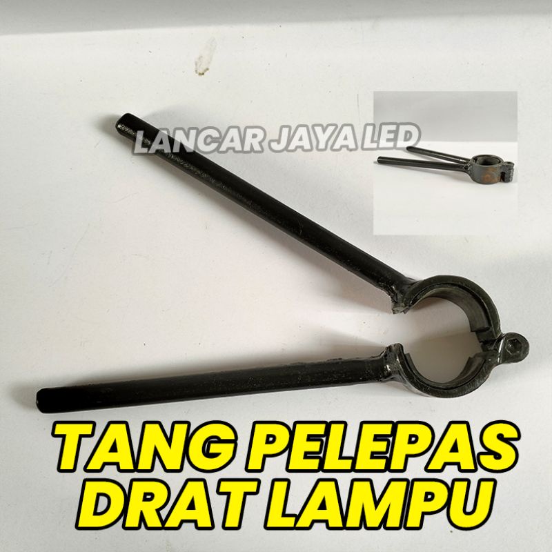 Pelepas/Pembuka Drat Lampu Hitam