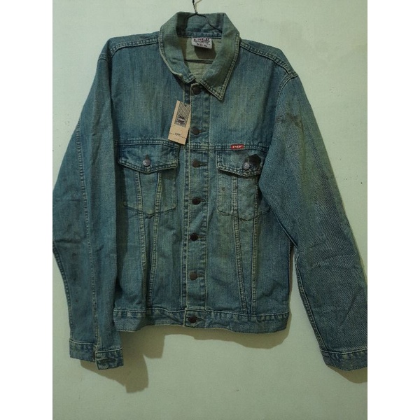 jacket jeans USED ORIGINAL rijekan pabrik minus kotor