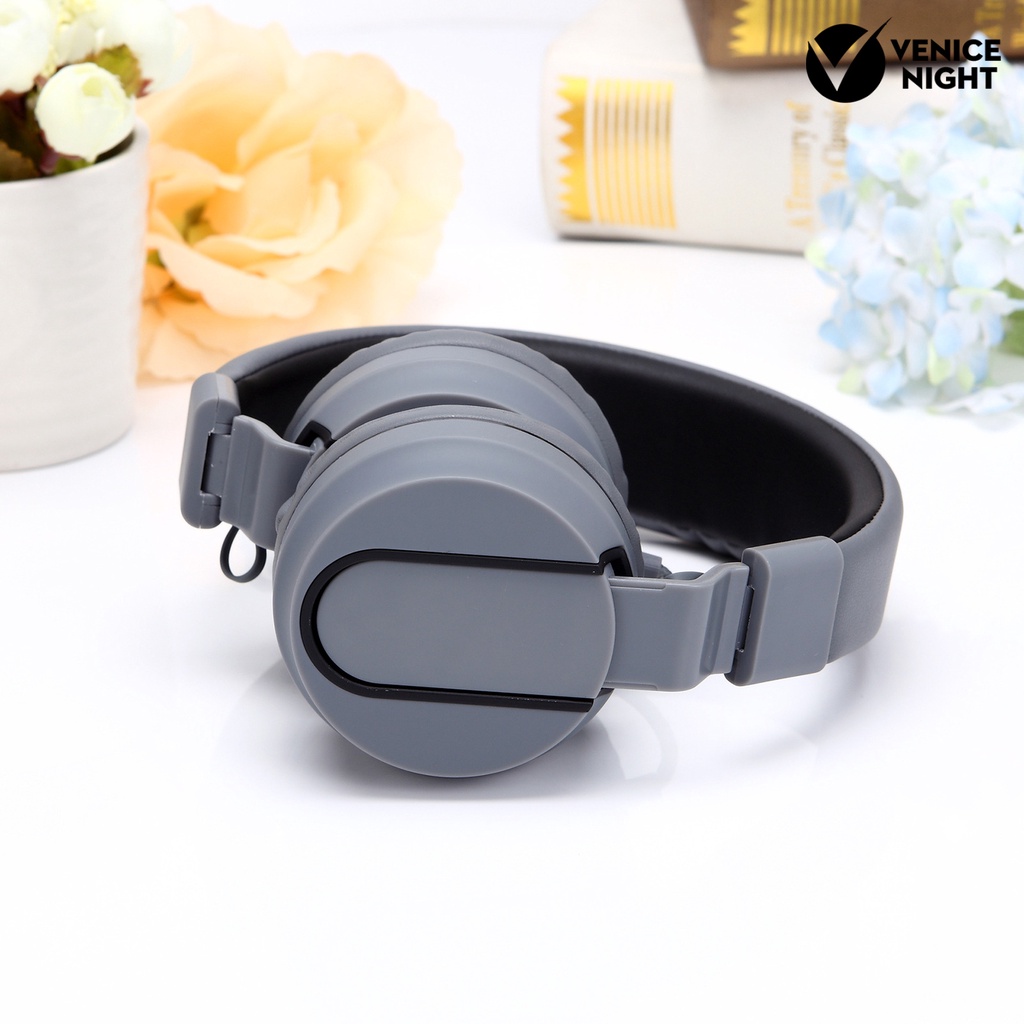 (VNEP) (Berkabel) Headphone High Fidelity Noise Reduction Headset Gaming Stereo 3.5mm Lipat dengan Mircophone untuk Komputer