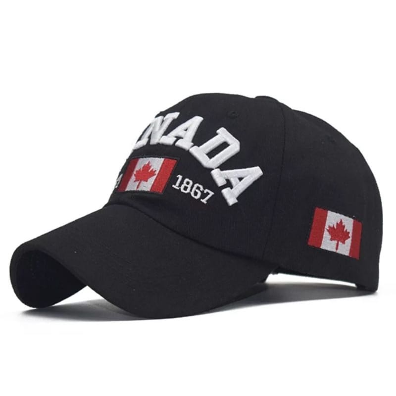 Canada EST 1867 Topi Baseball Hat Cap Casual Sport Pria Wanita Distro termurah