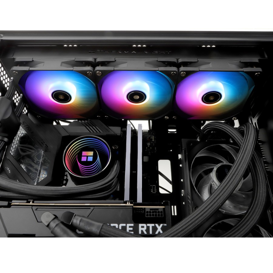 THERMALRIGHT Frozen Notte 360 BLACK ARGB | AIO 360mm CPU Liquid Cooler