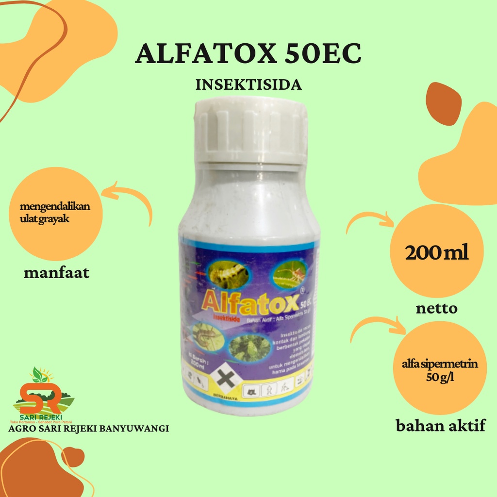 ALFATOX 50EC 200ML INSEKTISIDA