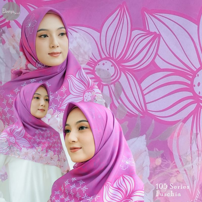 HIJAB SEGIEMPAT ELEEYA SCARF 103 104 &amp; 105 SERIES