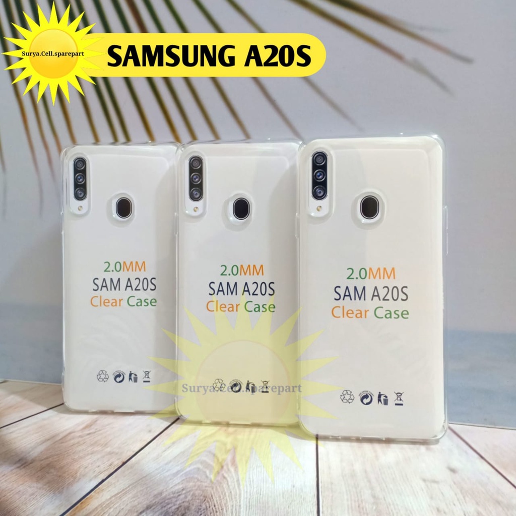 Case Samsung A20s - Case Clear Hd Premium Samsung A20s - SC