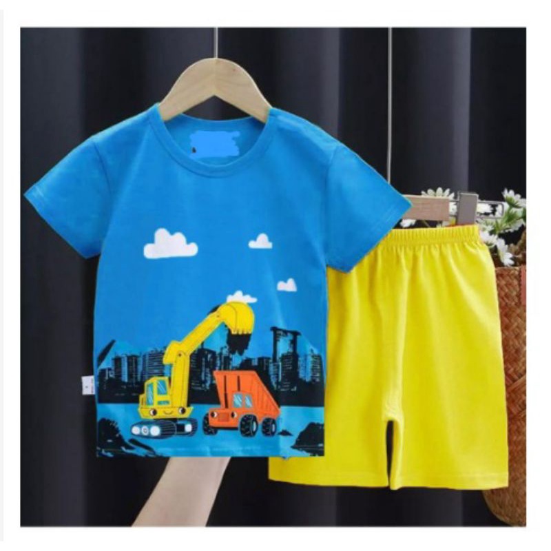 SETELAN BUBU BEKO BIRU/ PAKAIAN ANAK LAKI-LAKI/ BAJU ANAK 1-5 TAHUN