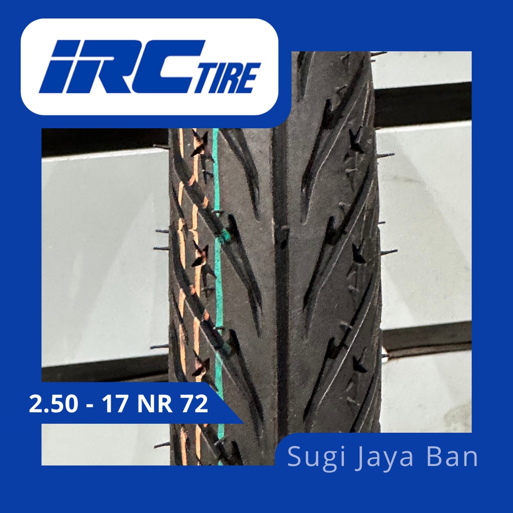 Ban IRC 2.50 - 17 NR72, 2.50 - 18 NF2, 2.50 - 17 NR6, 2.50 - 17 NF6, 2.50 - 17 TR, 2.50 - 17 NF47, 2.50 - 17 GS45