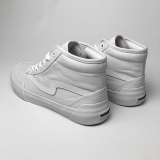 PATROBAS  New Ivan High Triple White Original Sepatu Sneakers Shoes Casual Pria Wanita Putih Polos