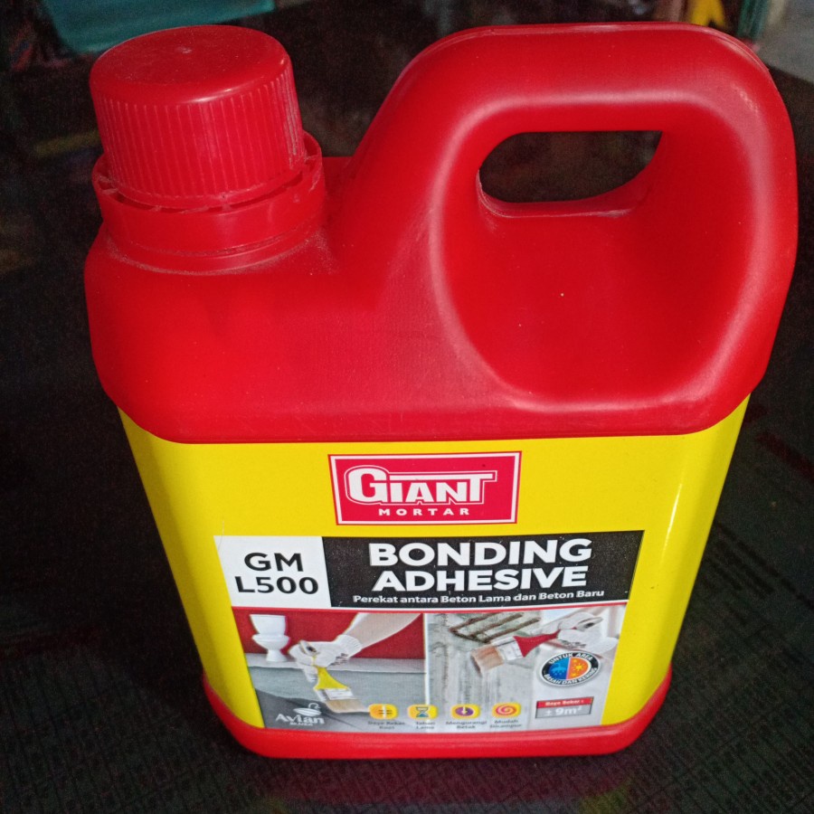 Giant Mortar Bonding Adhesive 900 ML Perekat Antara Beton Lama dan Beton Baru GM L500 [Avian Brands]