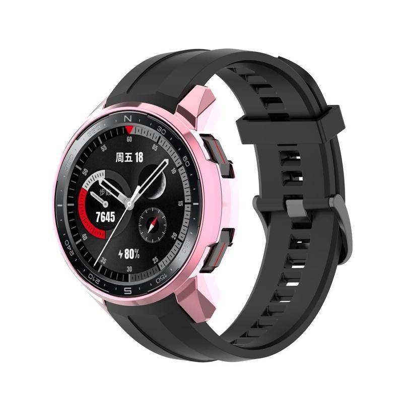 Case Pelindung Frame Bumper Smartwatch Bahan PC Plating Untuk Huawei Honor GS Pro GS ES 7 6 Magic 2 46mm