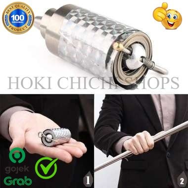 Enma Magic Staff - Tongkat Sulap Appearing Metal Cane Magic Trick Cc