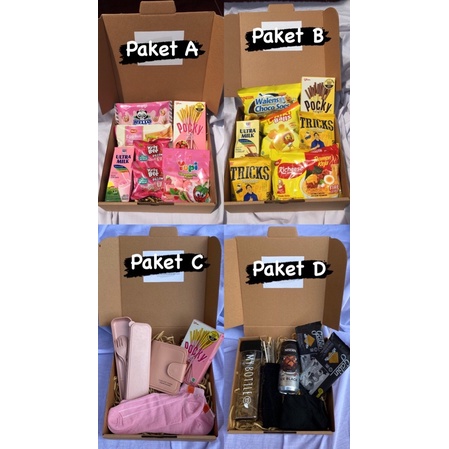 

Giftbox snack / hampers snack murah