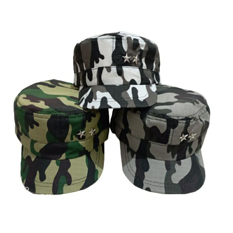 Topi Tentara Anak Loreng usia 1-3 thn