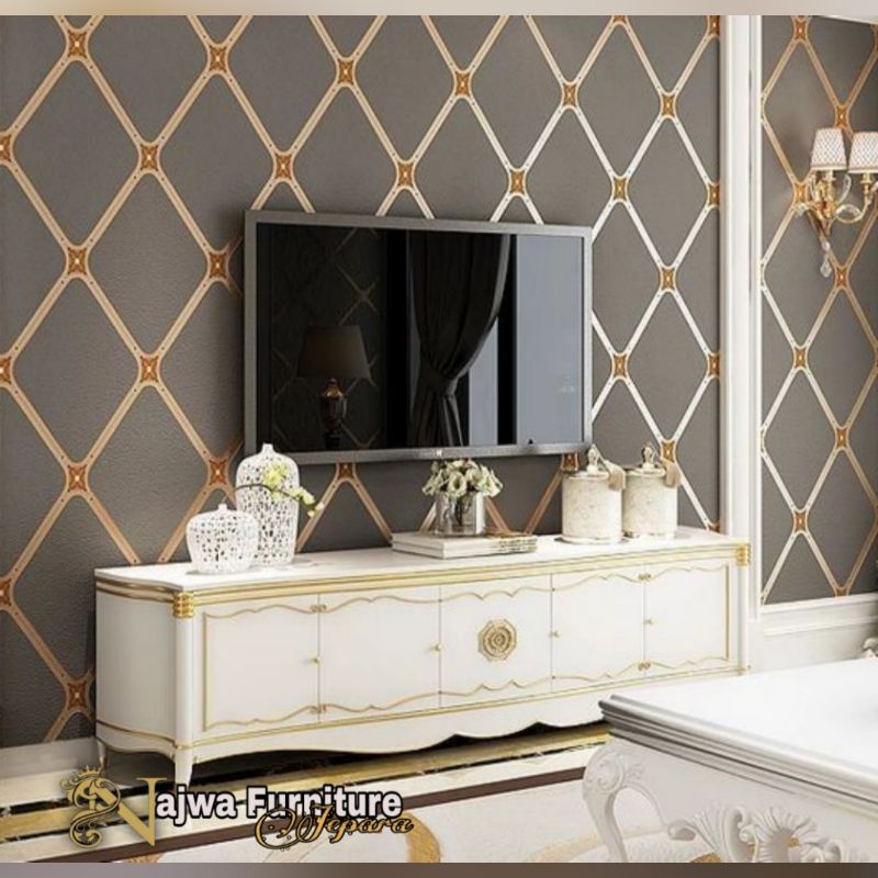 CABINET TV MINIMALIS MODERN BUFET TV DUCO