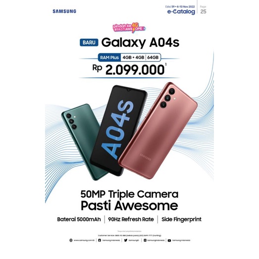 Samsung galaxy A04S