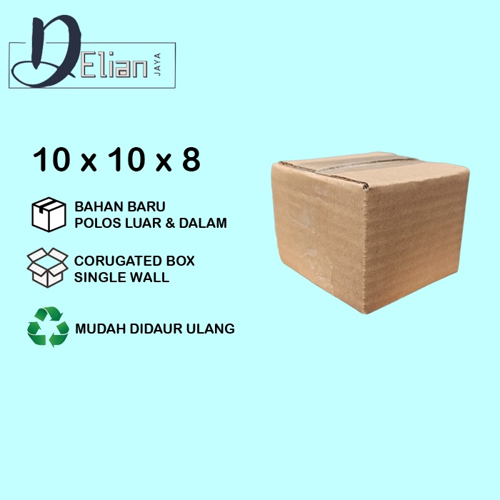 

Kardus packing 10x10x8cm