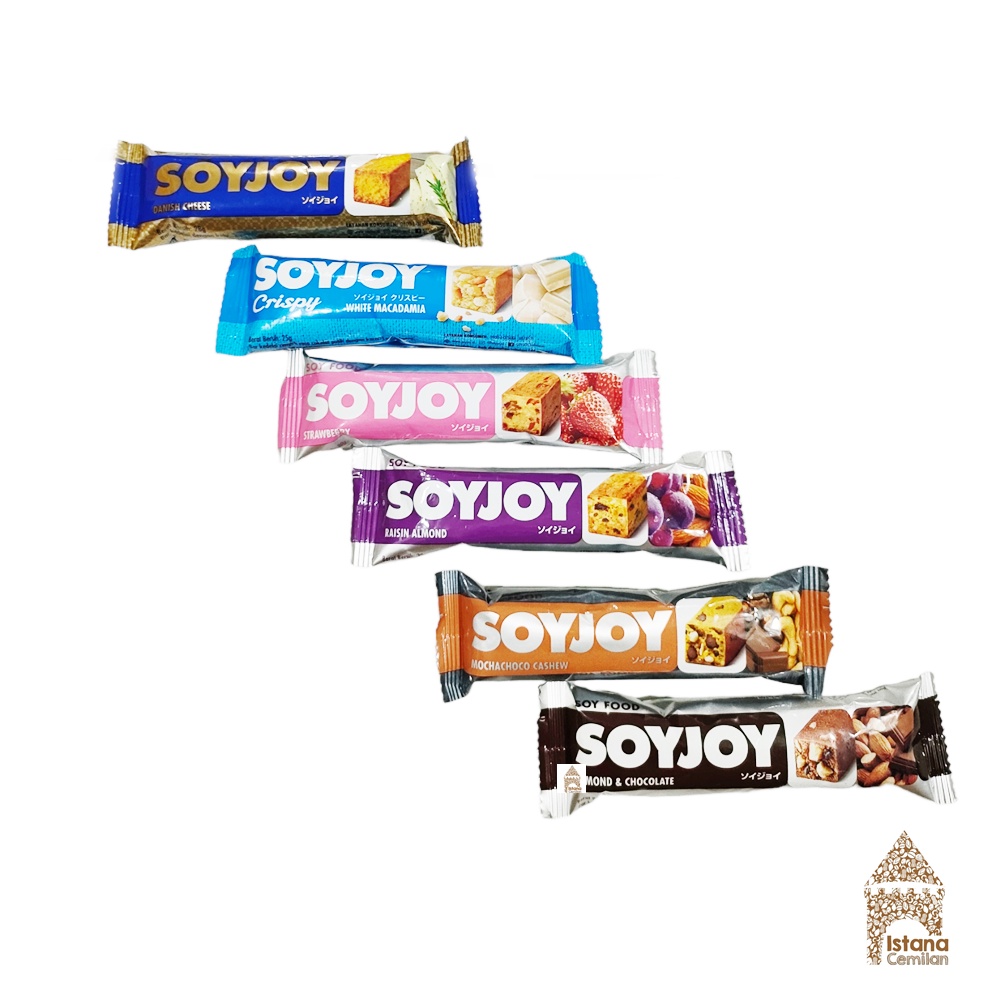 

SOYJOY Snack Sehat Diet Bar Kedelai Raisin Aneka Rasa Soy Joy 30 Gram