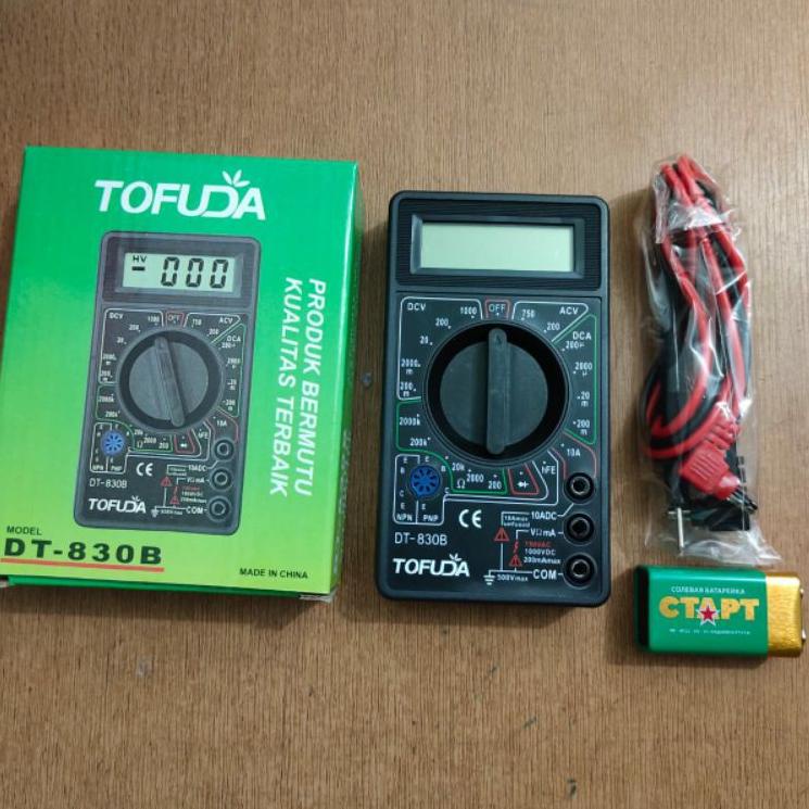 Stok Terbatas MULTITESTER DIGITAL ( AVO DIGITAL ).