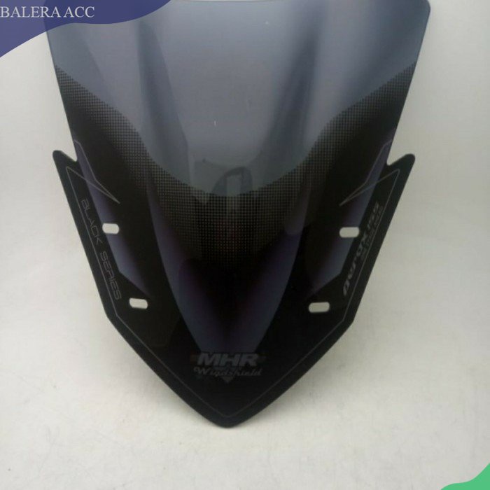 Visor New Aerox 2021 carbon MHR dan Visor Aerox Lama - Smoke Rayben