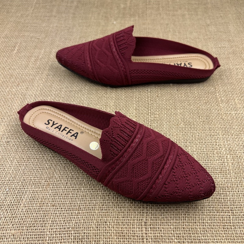 MARASYAFFA - SEPATU FLAT RAJUT IMPORT SF51