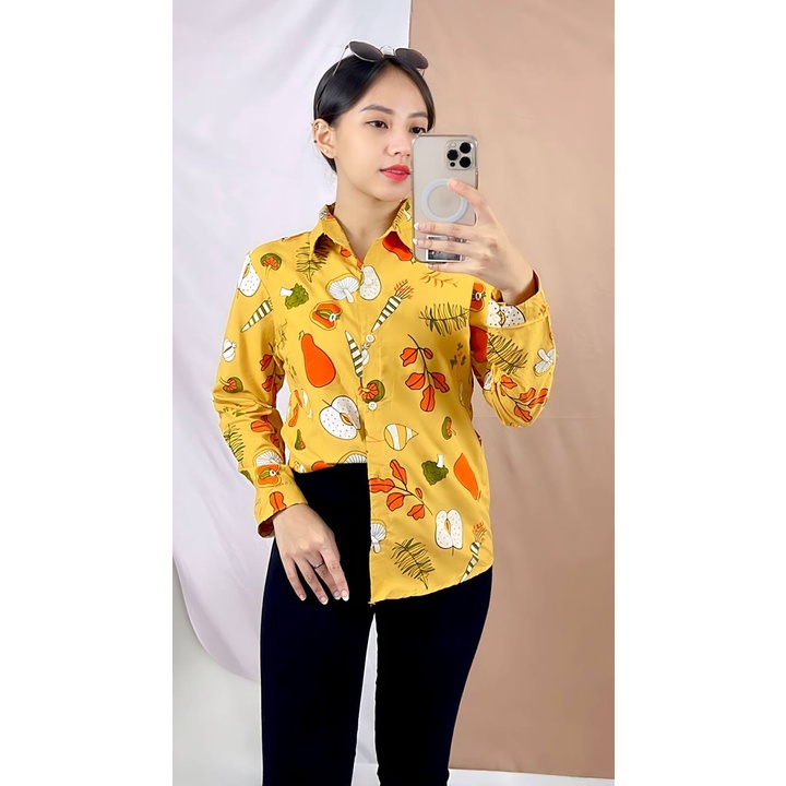 [12.12] RX FASHION - KEMEJA MUSHROOM - LM