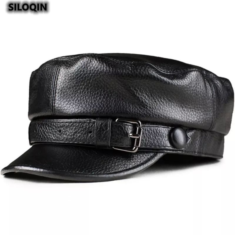 topi kulit pria topi kulit asli 100% original