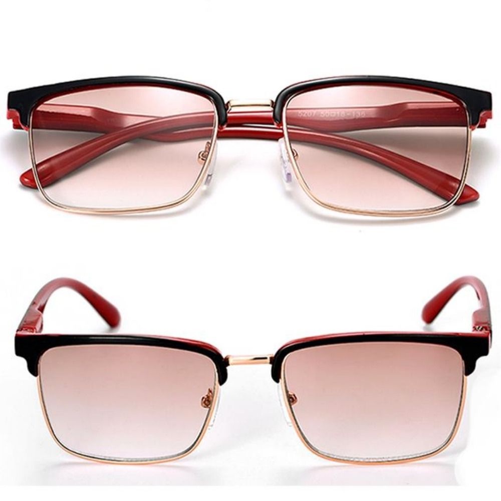 Kacamata Baca Nanas Bingkai Fashion Cahaya Biru Sederhana