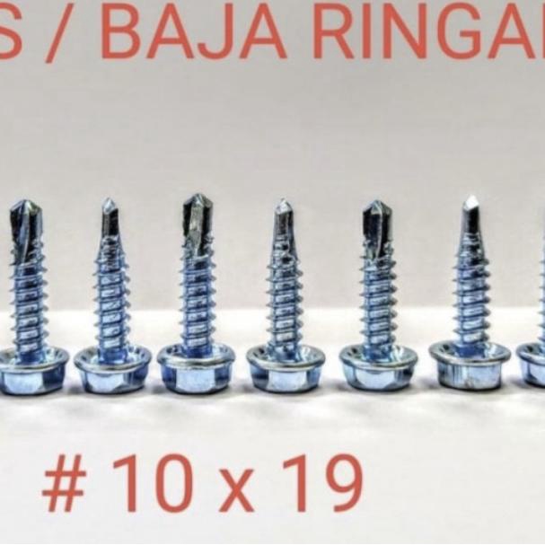 SKRUP BAJA RINGAN 10 x 19