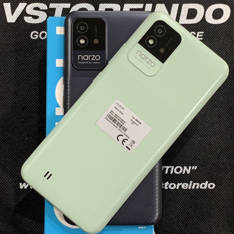 Realme Narzo 50i 4/64 GB Ex Realme Resmi Indonesia Second Bekas Ori