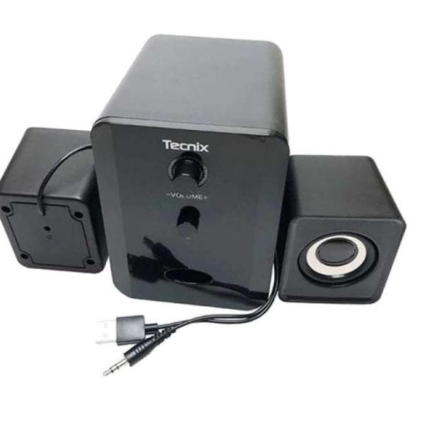 Tecnix SPK-B080 Speaker Bluetooth Subwoofer - Hitam