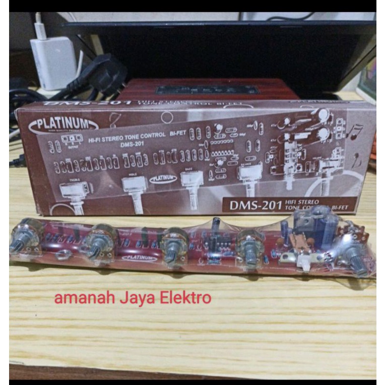 Tone control bifet DSM 201 HIFI stereo platinum