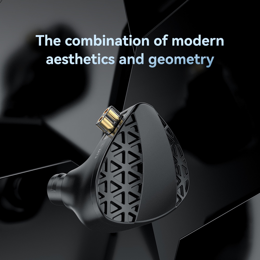 Trn MT3 Earphone In Ear HiFI Dual Cavity Dynamic Untuk Olahraga / Lari / DJ / Musik