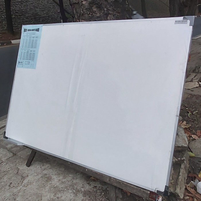 

White Board Gantung 120 X 90 Cm [Populer]